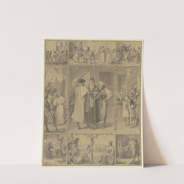 The art of printing by Alfred Rethel