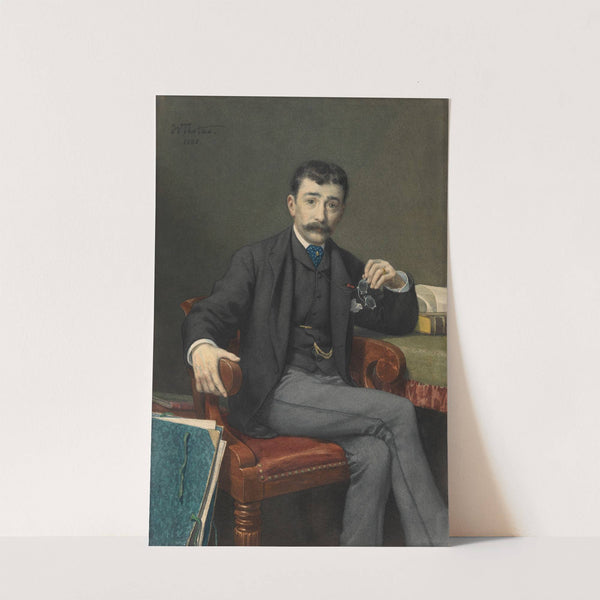 The Art Scholar Henri Hymans by Willem de Famars Testas