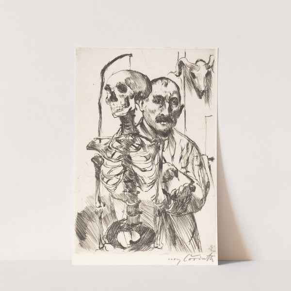 The Artist and Death – II (Der Künstler und der Tod II) (1916) by Lovis Corinth