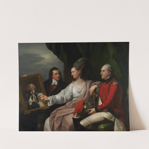 The Artist and His Son Raphael by Benjamin West