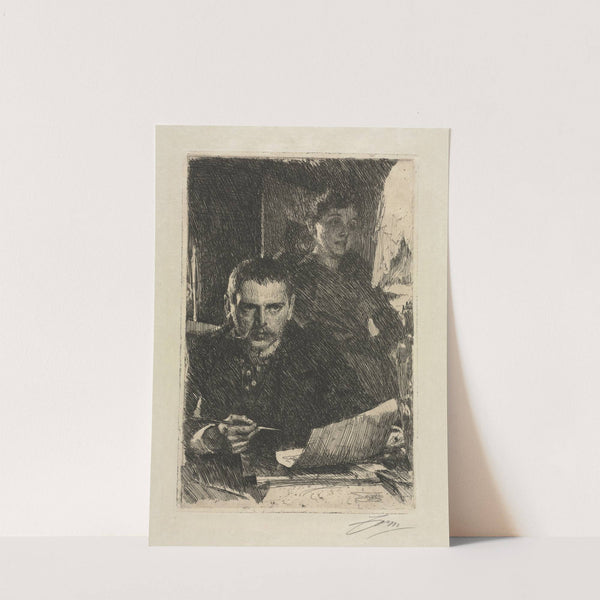 The Artist and His Wife (1890) by Anders Zorn