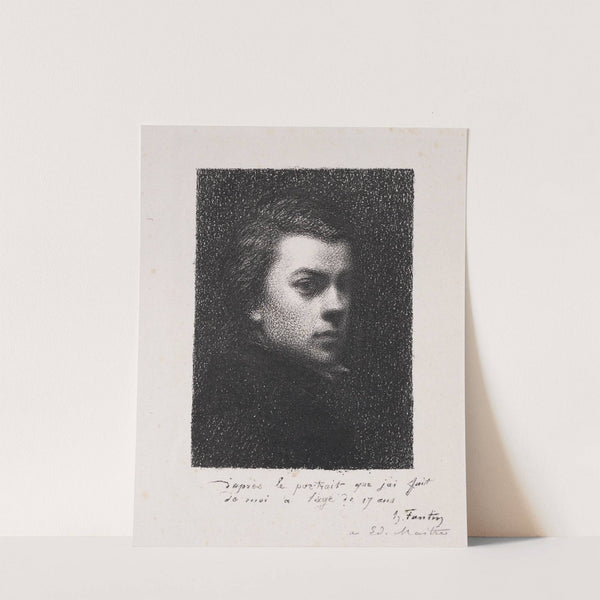 The Artist at 17 Years by Henri Fantin-Latour