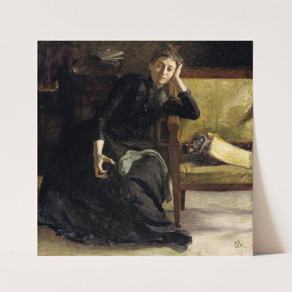 The Artist Eva Bonnier by Richard Bergh