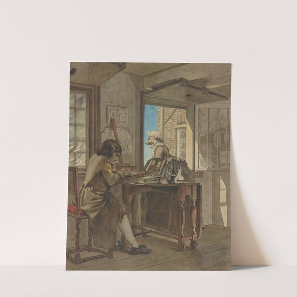 The Artist in his Atelier by Christiaan Andriessen