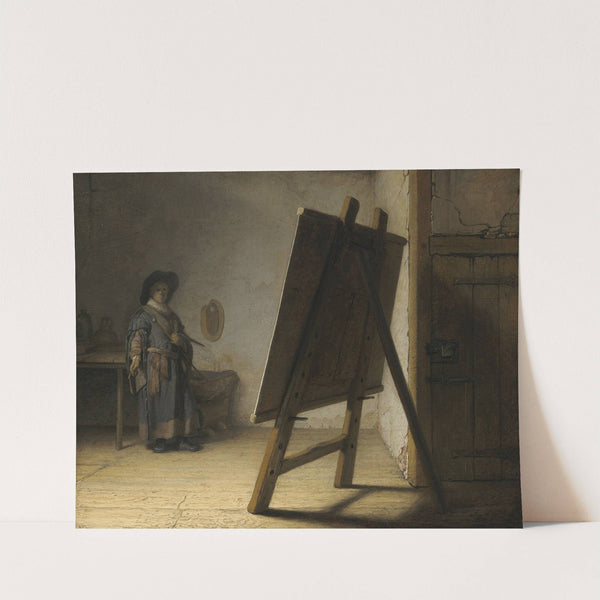 The Artist In His Studio (c. 1628) by Rembrandt van Rijn