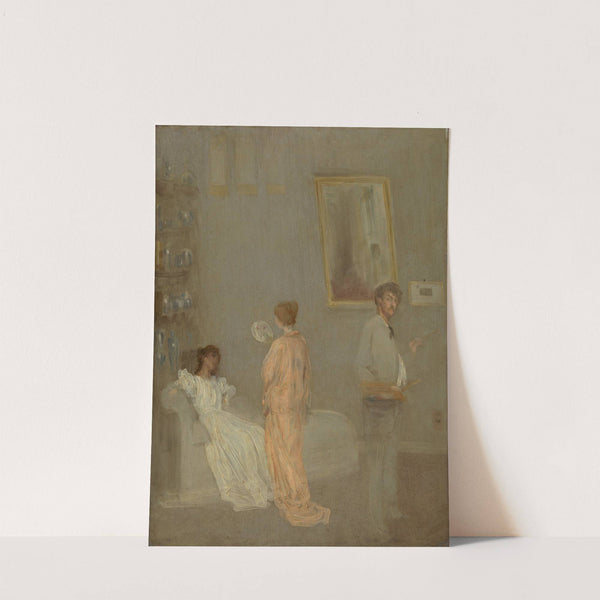 The Artist in His Studio (1865-66) by James Abbott McNeill Whistler