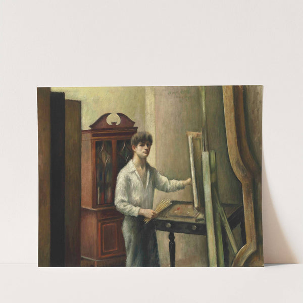 The Artist in his Studio (1920) by Mark Gertler
