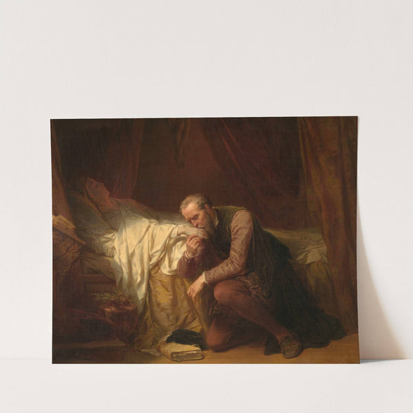 The Artist Michelangelo at the Deathbed of Vittoria Colonna by Nicaise De Keyser