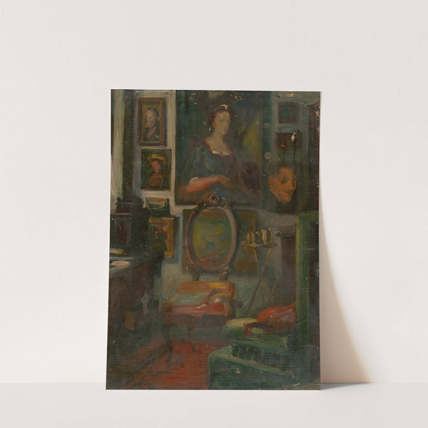 The Artist’s Atelier (1940) by Ľudovít Pitthordt