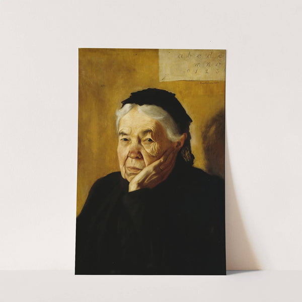 The Artist’s Aunt (1898) by Hugo Simberg