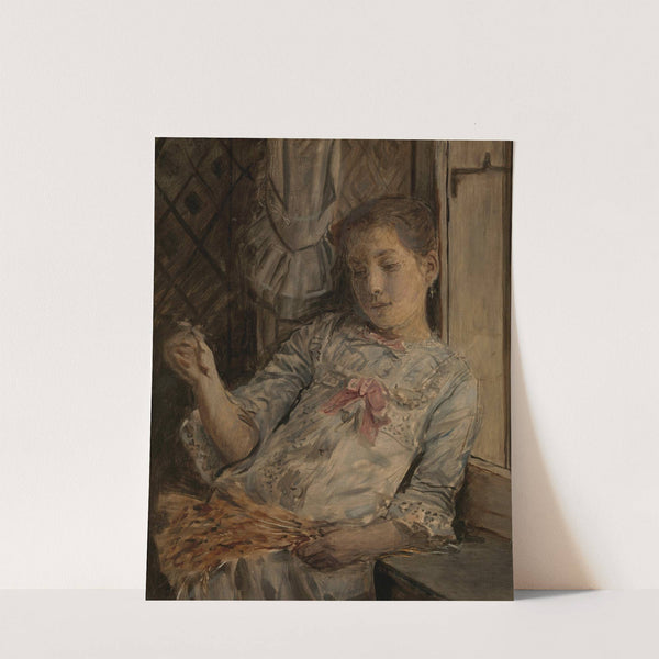 The Artist’s Daughter (circa 1882) by Xavier Mellery