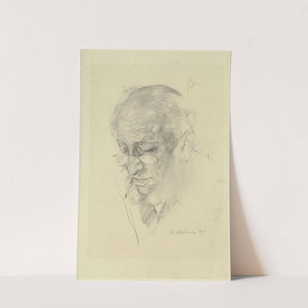 The artist’s father (1892) by Wilhelm Altheim