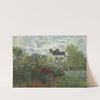 The Artist’s Garden in Argenteuil (A Corner of the Garden with Dahlias) (1873) by Claude Monet