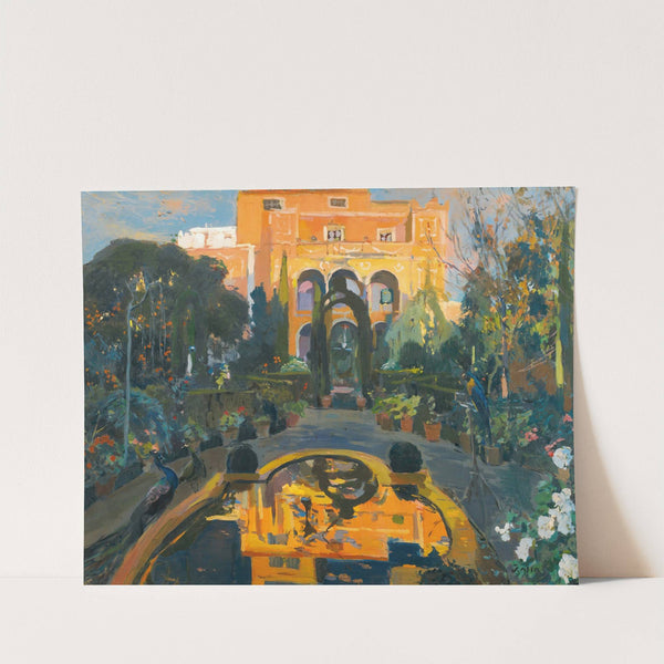 The Artist's Garden by Joaquin Mir Trinxet