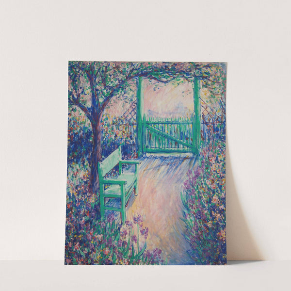 The Artist's Garden (The Green Chair) by Theodore Earl Butler