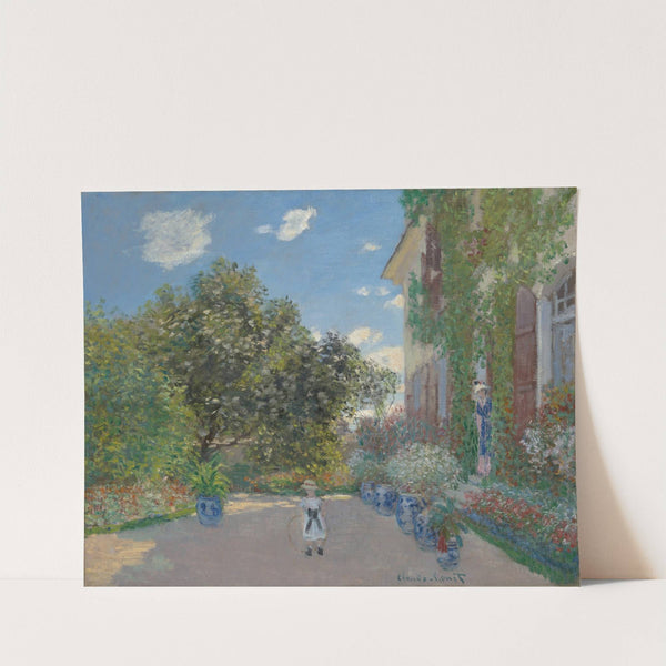 The Artist’s House at Argenteuil (1873) by Claude Monet