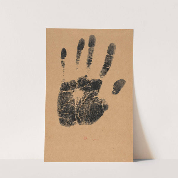 The Artist’s Left Hand (1890s) by Henri-Charles Guérard