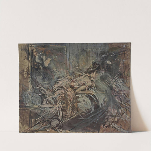 The Artist’s Model by Giovanni Boldini