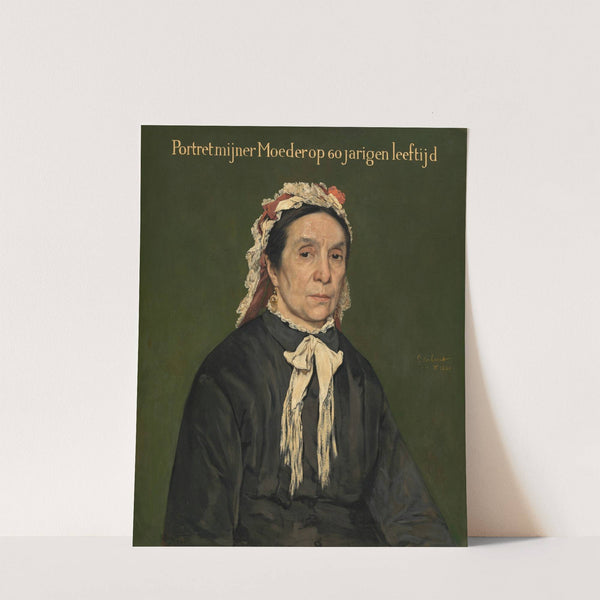 The Artist’s Mother (1880) by Piet Verhaert