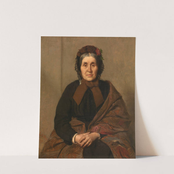 The Artist’s Mother (1871) by Xavier Mellery