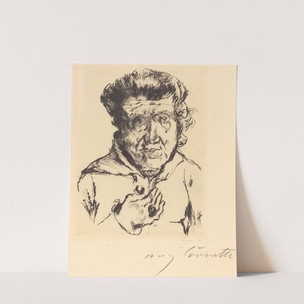 The Artist’s Mother-in-Law (Des Künstlers Schwiegermutter) (1920) by Lovis Corinth