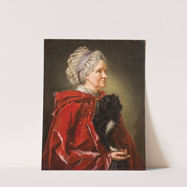 The Artist´s Mother Johanna Cornelia von Breda by Carl Frederik von Breda