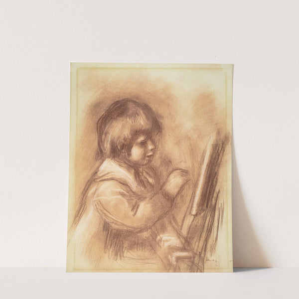 The Artist's Son Claude or 'Coco' by Pierre-Auguste Renoir