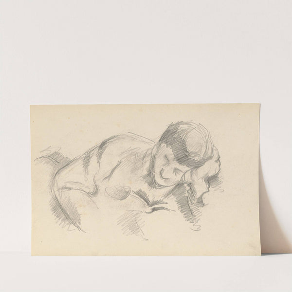 The Artist’s Son Leaning on his Elbow (c. 1887) by Paul Cézanne