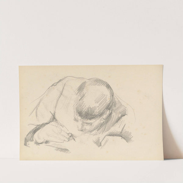 The Artist’s Son Writing (c. 1887) by Paul Cézanne