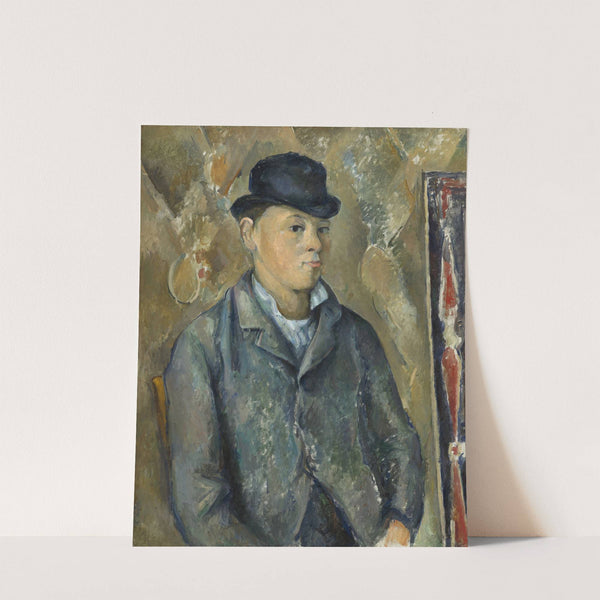 The Artist’s Son,Paul (1886-1887) by Paul Cézanne