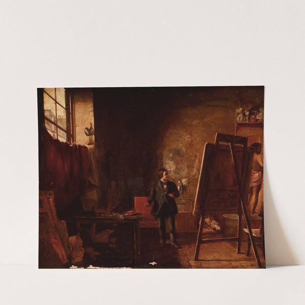 The Artist's Studio by Richard Caton Woodville