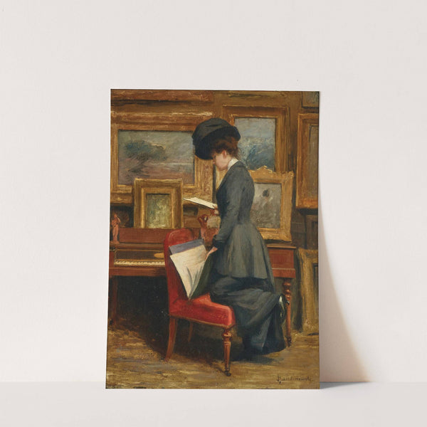 The Artist’s Studio by Federigo Zandomeneghi