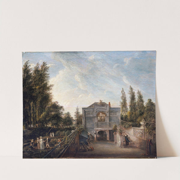 The Artist's Studio, Bayswater by Paul Sandby