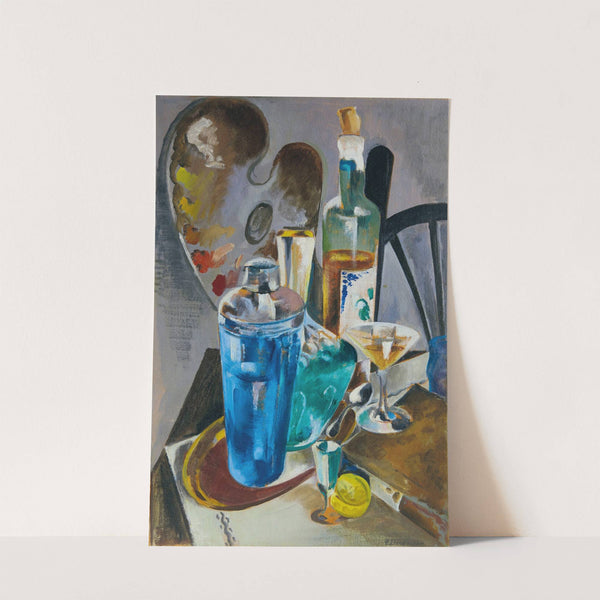 The Artist's Table by Preston Dickinson