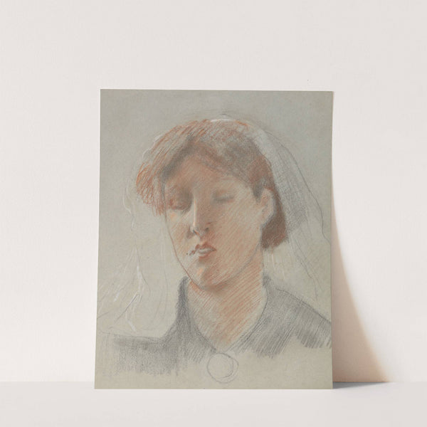 The Artist’s Wife Emma, on her Wedding Day (1853) by Ford Madox Brown