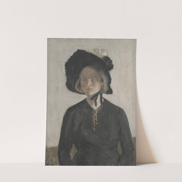 The Artist's Wife, Eva by Ivar Arosenius