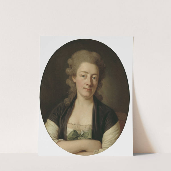 The Artist's Wife Maria Wilhelmina by Per Krafft the Elder
