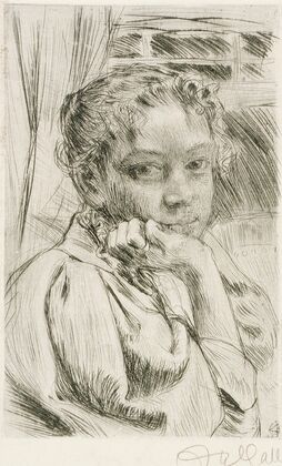The artist’s wife Mary Gallen