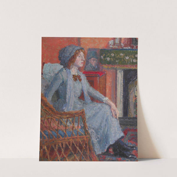 The artist's wife, Mornington Crescent by Spencer Frederick Gore