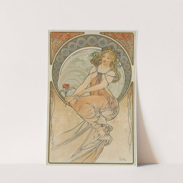 The Arts 3 (1898) by Alphonse Mucha