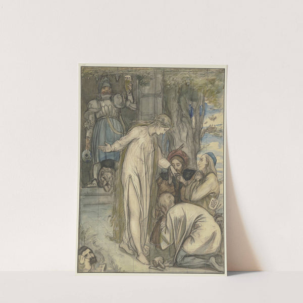 The Arts Pay Homage to Spring (ca. 1852) by Frederic Leighton