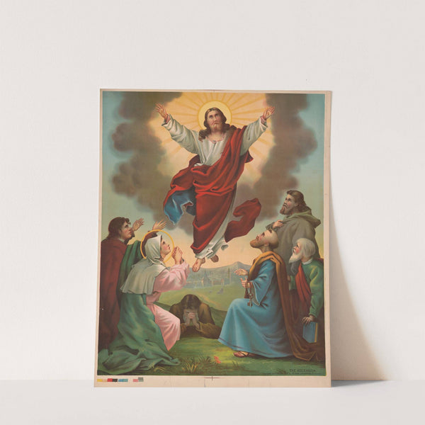The ascension (1884) by Krebs Lith. Co