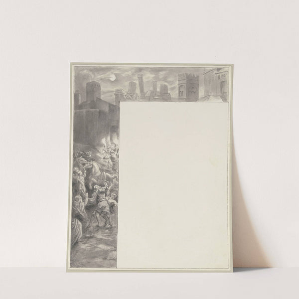 The assault by Wilhelm Steinhausen