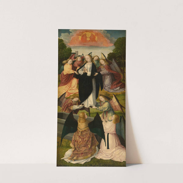 The Assumption of Mary by Meester van de Amsterdamse Dood van Maria
