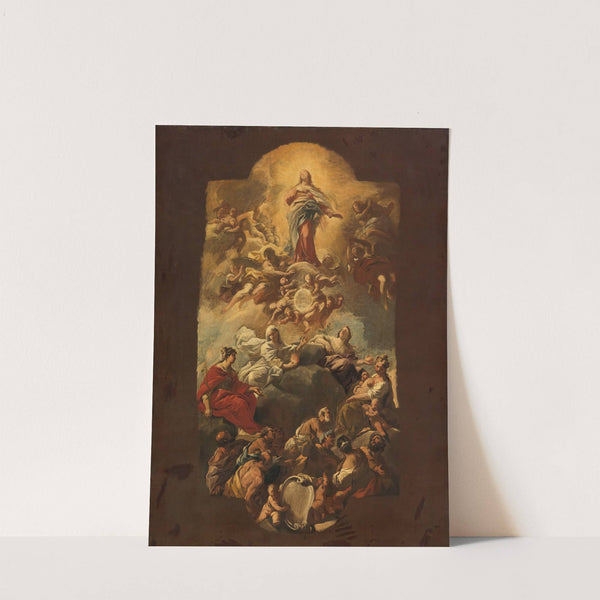 The Assumption Of The Virgin by Luca Giordano