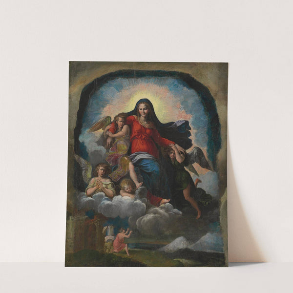The Assumption of the Virgin by Girolamo Da Carpi