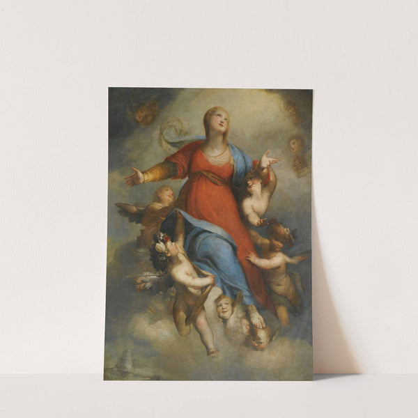 The Assumption Of The Virgin by Domenico Piola