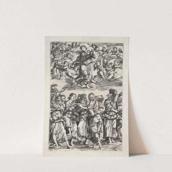 The Assumption of the Virgin (1517) by Domenico Campagnola