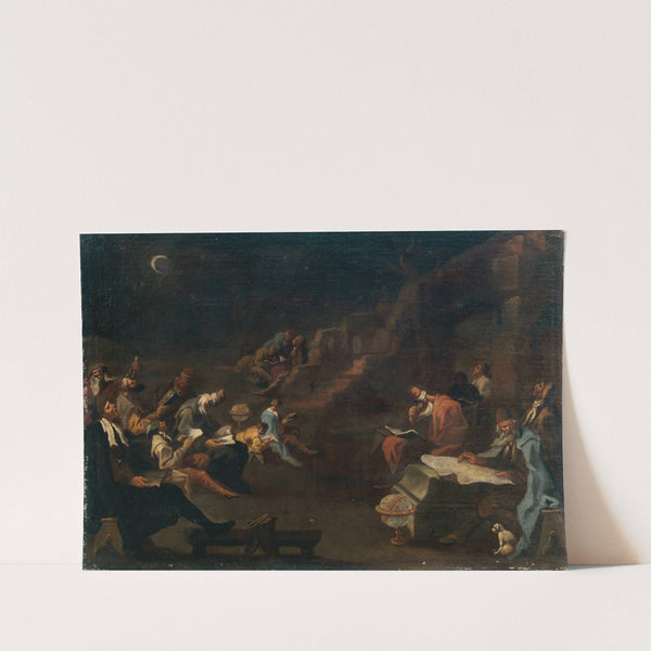 The Astronomers by Genoese School