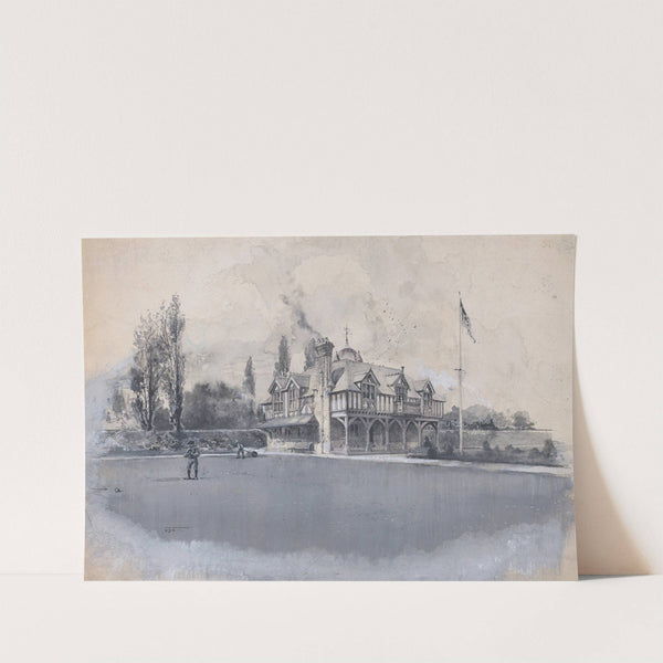 The Athletic Club at Bowling Green by Harry Fenn